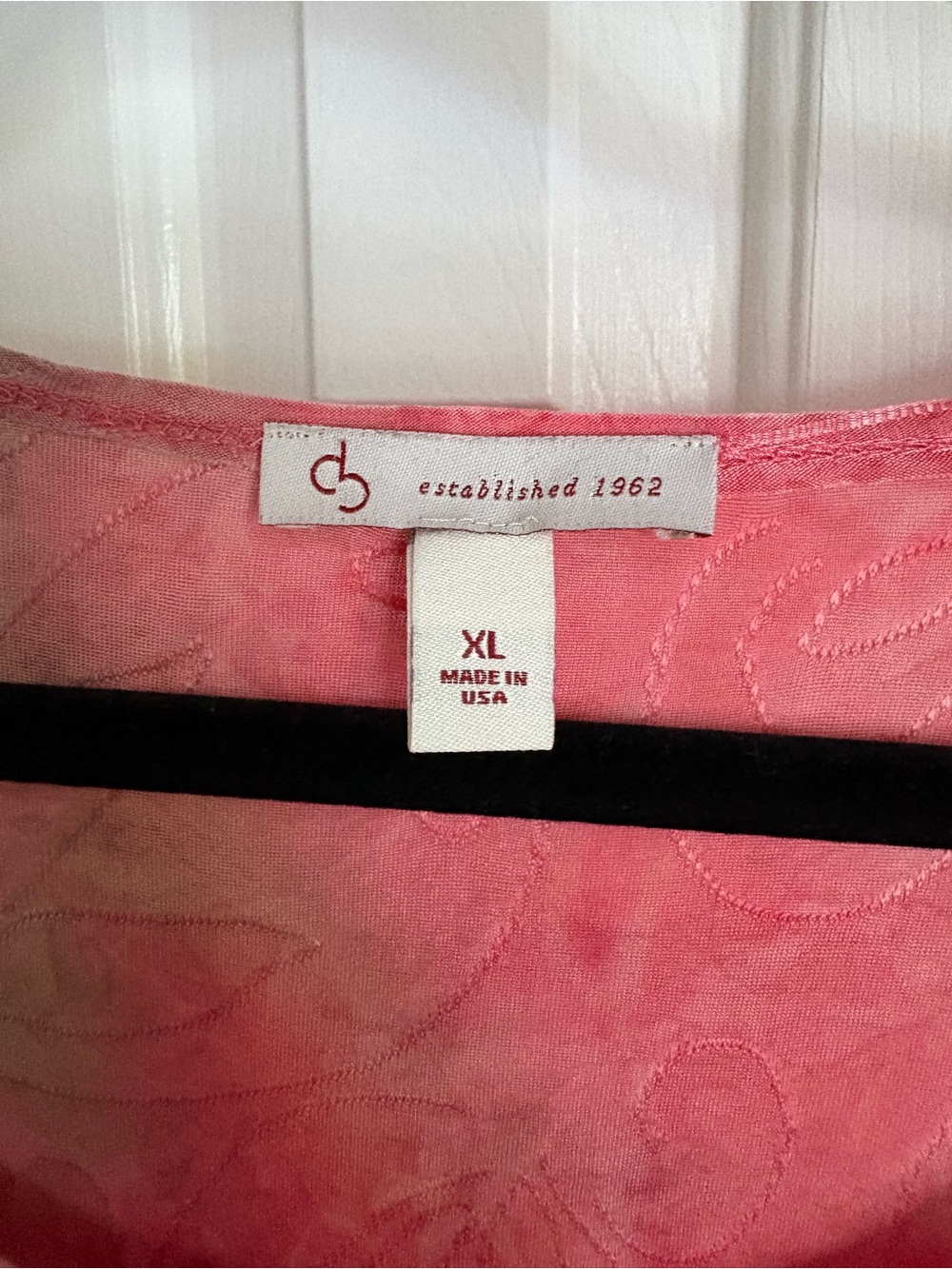 Dress Barn Pink Floral Scoop Neck Tunic - Picture 3 of 5